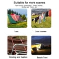 thumbnail image 2 of Yhmxh Camping Essentials Travel Essentials Camping Gear Outdoor Camping Tent Rope 4mm Thick Reflective Rope Draw Rope 2 Meters Wind Rope Tent Rope, 2 of 6
