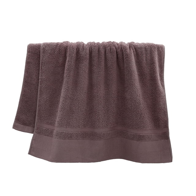 34 X 74cm Bath Towel Solid Color Enlarged And Thickened Adult Strapless Bath Towel Beach Towel