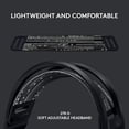 thumbnail image 4 of Casque de gaming sans fil LIGHTSPEED RVB G733 de Logitech - Lilas, 4 of 5