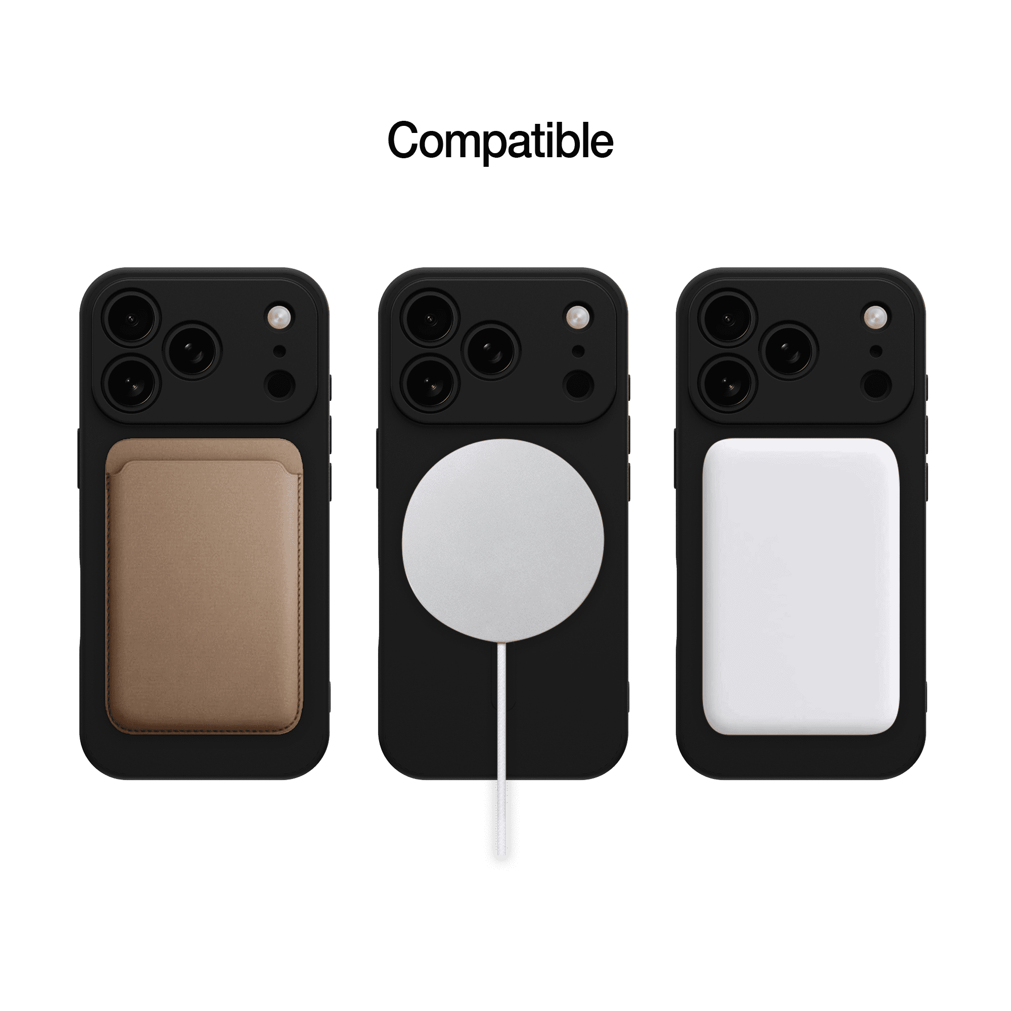 ONN PREMIUM SILCONE MAGSAFE CASE FOR IPONE 18P - BLACK