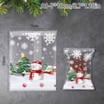 thumbnail image 1 of 50/100pcs Christmas Cookie Hot Seal Bags For Nougat Candy Biscuit Packaging, 1 of 4