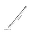 thumbnail image 2 of WEUVEB 2Pcs Heavy Duty Stainless Steel Hanging Chain for Hammock Chair Swing Adjustable Height, 2 of 8