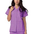 thumbnail image 2 of Adar Universal Women's Scrub Set ? Snap Front Scrub Top and Multi Pocket Scrub Pants, 2 of 7