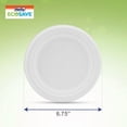 thumbnail image 4 of Hefty Assiettes en Papier pour Desserts EcoSave® Assiettes Jetables Compostables, 4 of 5