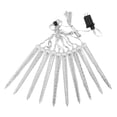 thumbnail image 2 of Meteor Shower Lights Waterproof Plastic Christmas Icicle Lights for Weddings Window Decor, 2 of 7