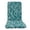 B, variant on Indoor Outdoor High Back Chair Cushion Foam Filled Integrated Seat Backrest with 4 Leaf Patterns for Patio and Living Spaces