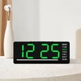 thumbnail image 1 of Alarm Clock under $5! CQCYD Digital Alarm Clock, Multi-Functional LED Clock with Date Temperature, Battery or Electric Powered, Bedside Desk Clock, 1 of 6
