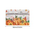thumbnail image 3 of Hearth & Gear Soft Flannel Pumpkin Area Rug With Maple Leaves And Sunflower Design Mat For Living Room And Bedroom Blanket Throws under 20 Throw Blanket Soft Throw Blanket up Blanket Bed Throws Rugs, 3 of 4