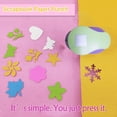 thumbnail image 3 of Hole Punch Paper Punchers Scrapbooking Cards Effortless Art and Fast Easy and Fast Manual Tools Multiple Types DIY Kids wavy square, 3 of 5
