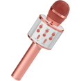 thumbnail image 1 of Wireless Bluetooth Karaoke Microphone for Adults, Portable Karaoke Machine Rose Gold, 1 of 4