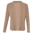 thumbnail image 4 of TIMIFIS Womens Casual Blazers Open Front Long Sleeve Work Office Jackets Blazer-CoffeeFall/Winter, 4 of 5