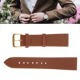 thumbnail image 4 of Ymiko Watch Strap,Unisex Universal Pin Buckle Watch Band PU Leather Replacement Watch Strap Accessory Brown,Pin Buckle Watch Band, 4 of 8