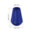 thumbnail image 2 of Unique Bargains Butée à Cloche, Verrou de Corde pour Sac à Cordon, Bleu Foncé Lot de 50, 2 of 5