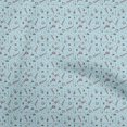 thumbnail image 1 of oneOone Cotton Cambric Light Blue Fabric Musical Instruments Sewing Material Print Fabric By The Yard 42 Inch Wide, 1 of 5