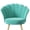 Cyan, variant on Hawsaiy Modern Velvet Accent Chair with Gold Metal Legs,Upholstered Vanity Chair for Bedroom, Makeup Room, or Living Room, Pink