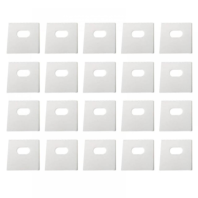 YOPTOP Vertical Blind Repair Tabs Clear Blind Fixers Vertical Blind Repair Vane Savers - Environmentally Friendly Blinds Replacement Slats & Parts for Windows,20pcs