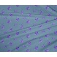 thumbnail image 4 of oneOone Polyester Lycra Fabric Leaves & Flower Floral Print Sewing Fabric BTY 56 Inch Wide, 4 of 4