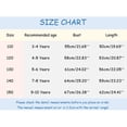 thumbnail image 4 of Big Girls One Piece Swimsuits Summer Sleeveless Printing Beach Ruffles Swimwear Size 9-10T, 4 of 9