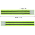 thumbnail image 4 of Unique Bargains 8pcs Reflective Bands for Arm High Visibility Night Cycling Riding Reflector Tape Straps Bracelet, 4 of 4