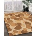 thumbnail image 3 of Ahgly Company Tapis Rectangulaire Orange Lavable en Machine, 2 Pieds x 4 Pieds, 3 of 7