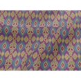 thumbnail image 4 of oneOone Viscose Jersey Fabric Paisley Ikat Printed Craft Fabric BTY 60 Inch Wide, 4 of 5