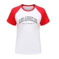 thumbnail image 3 of TZEWGL Cute Shirt For Kid City Print Raglan Short Sleeve Crewneck Blouse For Kids size 9-10T, 3 of 3