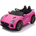 thumbnail image 1 of KIDSVIP Licensed 12V Jaguar F Type Ride On for Kids and Toddlers Car- Pink, 1 of 7