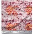 thumbnail image 1 of Soimoi Rayon Fabric Leaves & Texture Fabric Prints By Yard 56 Inch Wide, 1 of 2