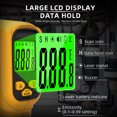 thumbnail image 4 of BSIDE Thermometer,Screen Handheld Lcd Screen Adjustable Emissivity 1 Kitchen Temperature Thermometer Handheld 12 1 Temperature Handheld Infrared Temperature Meter Thermometer 12 Meter Lcd -50~530C, 4 of 6