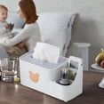 thumbnail image 1 of TIMIFIS Plastics Tissue Organizer, Paper Towel Box Plastic Paper Towel Box Rose Decoration Living Room Dining Room Home Paper Towel Box Wet Proof Wear Difficult Environmentally Friend Desk Organizer, 1 of 6