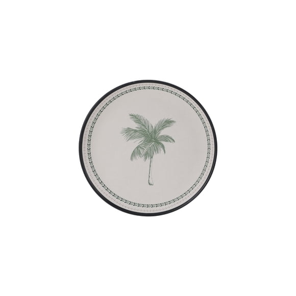Hometrends Palm Bamboo Melamine Salad Plate 8.5 Inch