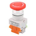 thumbnail image 2 of Mushroom Head LAY37-11ZS Button Switch, Durable 5A 220V Self-Locking Button Switch, For Outdoor Home Industry, 2 of 8