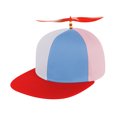 thumbnail image 2 of TOPTIE Rainbow Propeller Baeball Cap, Funny Helicopter Spinner Hat for Adult Costume, 2 of 9