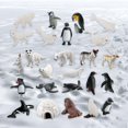 thumbnail image 4 of Abbracc 26x Figurines d'Animaux Réalistes Modèle Miniature Statues Ensemble de Jeu Jouets Animaux, 4 of 7