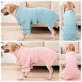 thumbnail image 4 of Amdohai Dog Bath Robe Pajamas Pet Spa Drying Robes Sleepwear for Small Medium Large Dogs, 4 of 8