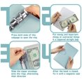 thumbnail image 3 of A6 Binder Budget Notebook Personal Planner Organizer System with Binder Pockets Cash Envelope Wallet for Saving Money Budgeting, 3 of 5