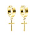 thumbnail image 4 of Ensemble de 6 Boucles d'Oreilles Punk Mode en Acier Inoxydable pour Hommes, 4 of 9
