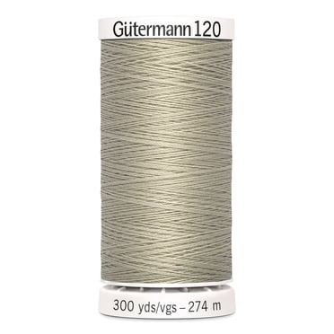 GÜTERMANN Sew-All Polyester Thread No. 120 Single Spool, 274 m (300 yd)