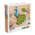 thumbnail image 1 of Plus-Plus - PUZZLE BY NUMBER - PEACOCK - 800 pcs (MULT), 1 of 1