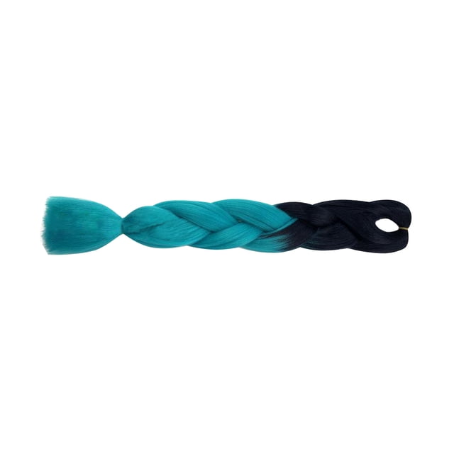 RKSTN Wigs Human Hair Dirty Braid Color Gradient Color Chemical Fiber Braid Wig Glueless Wigs