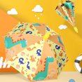 thumbnail image 3 of Automated Kids Umbrella, 8 Ribs Lightweight Kids Umbrella Portable  for Camping, 3 of 7