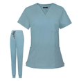 thumbnail image 3 of Nursing Scrubs Uniform Work Clothing for Massaging Cosmetology, 3 of 7