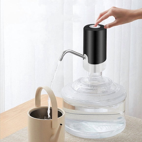 Water Bottle Pump with Automatic Water Dispenser | Rechargeable Drinking Water Pumping Device | Portable Electric Water Suction Pump for Home Kitchen Office