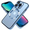 thumbnail image 3 of Ultra-thin beautiful protective case for iPhone 15 13 14 12 11 Pro Max 15 Plus, suitable for Magsafe wireless charging magnetic electroplating protective case, 3 of 5