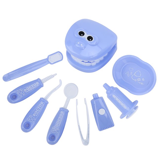 FAGINEY Dentist Role Playing Supplies, Fine Workmanship Children Dentist Tools For School Classrooms For Parties