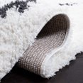 thumbnail image 2 of SAFAVIEH Berber Santana Tapis Géométrique Shag, 2 of 8