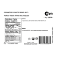 thumbnail image 3 of Yupik Organic Dry Roasted Brazil Nuts, 1Kg, 3 of 3