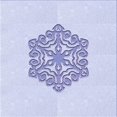 thumbnail image 1 of Ahgly Company Tapis d'Intérieur Lavable à la Machine, Carré, Transitionnel, Bleu Lavande, Tapis de Zone, 5 Pieds Carré, 1 of 7