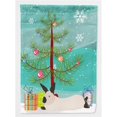 thumbnail image 1 of Carolines Treasures BB9334CHF California White Rabbit Christmas Flag - Canvas House Size, 1 of 4