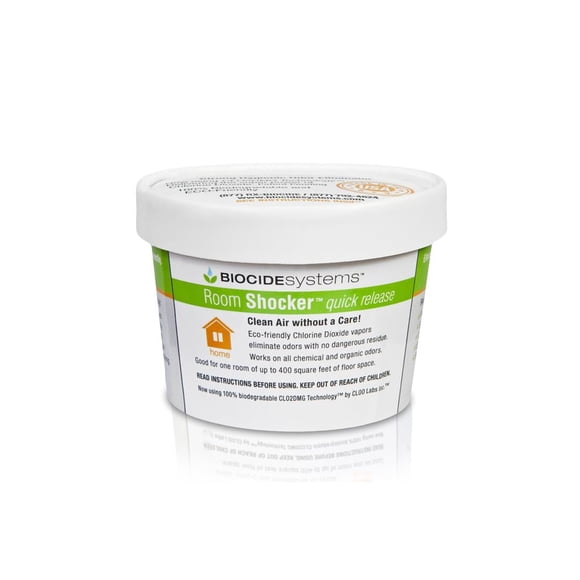 Biocide Systems Odor Absorber 3220 Room Shocker; Free Standing Tub; Unscented; Single; With English Packaging